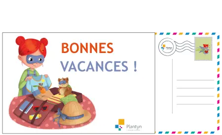 Cartes postales pour les élèves