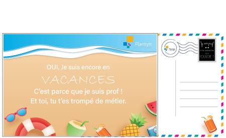 Cartes postales pour les profs